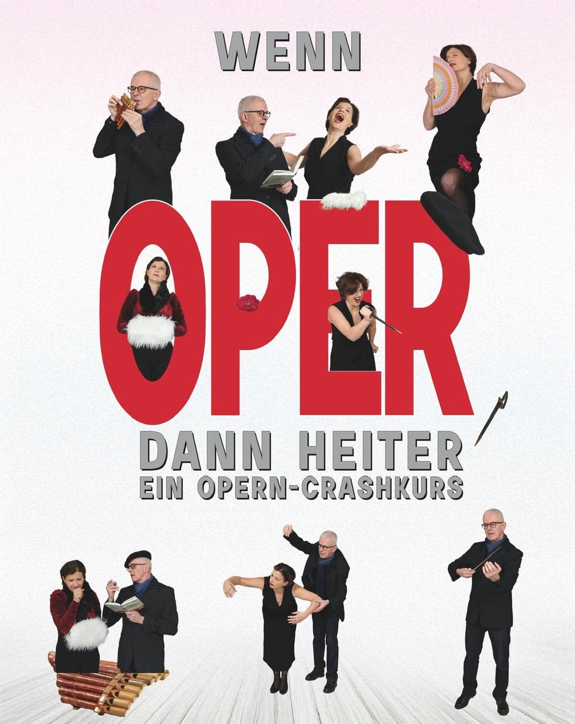 Plakat Wenn Oper dann Heiter